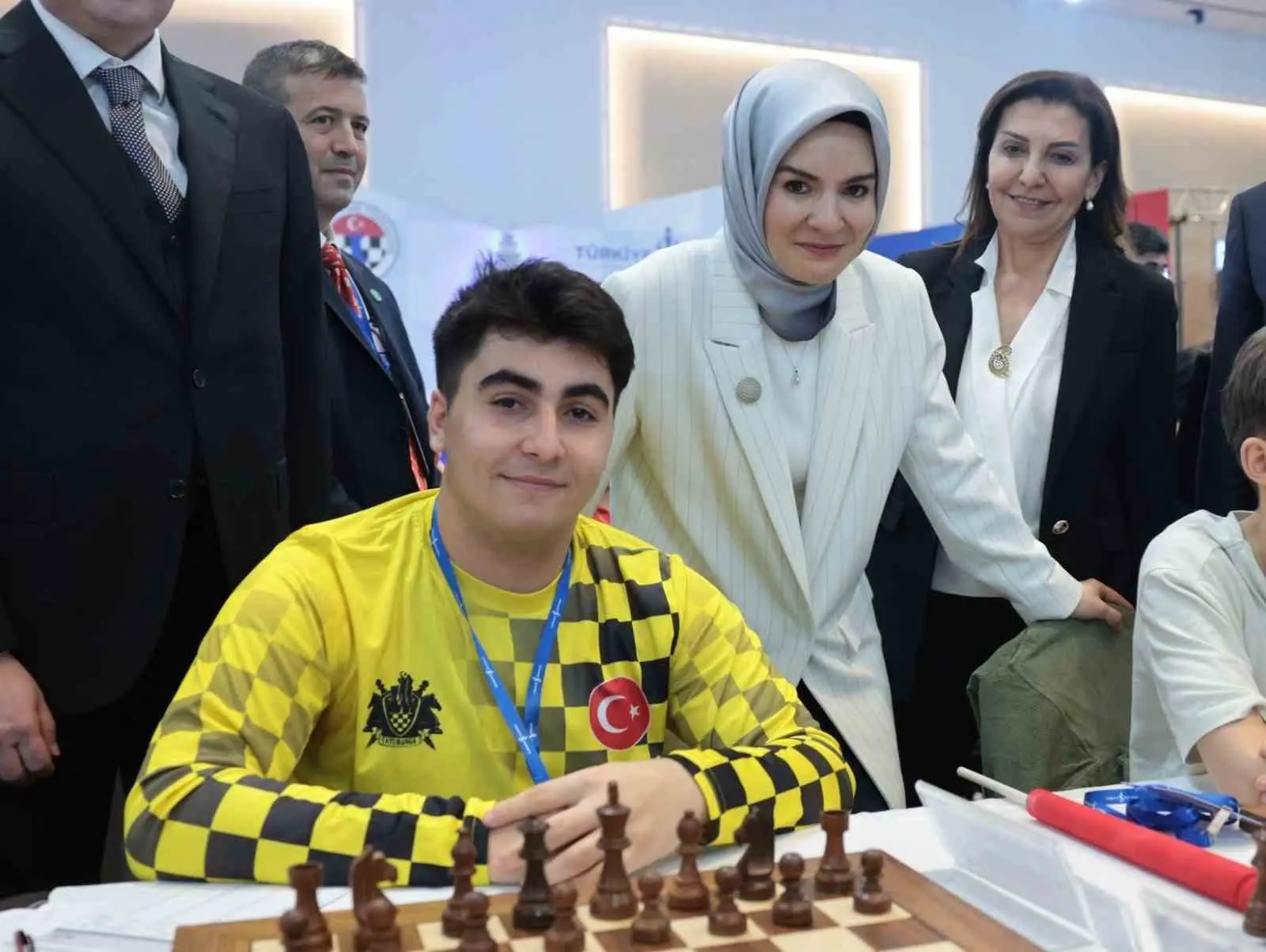 Aile ve Sosyal Hizmetler Bakanı Mahinur Özdemir Göktaş, Türkiye Satranç