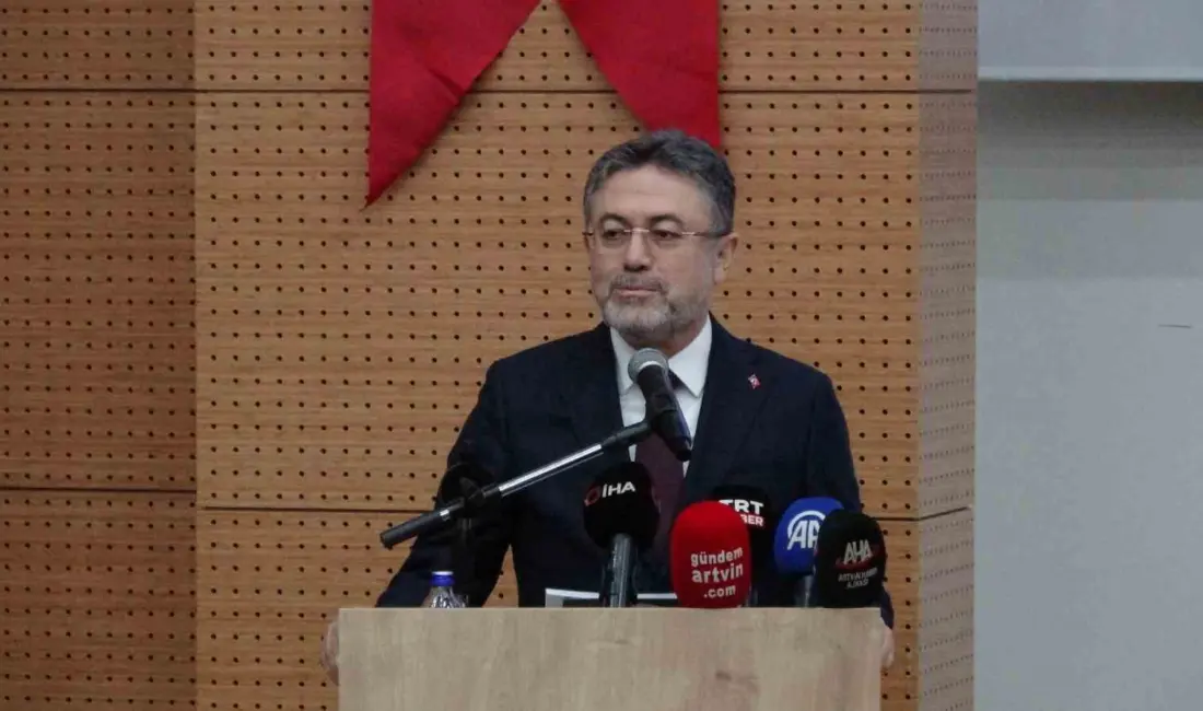 Tarım ve Orman Bakanı İbrahim Yumaklı, Artvin’de yaptığı konuşmada iklim