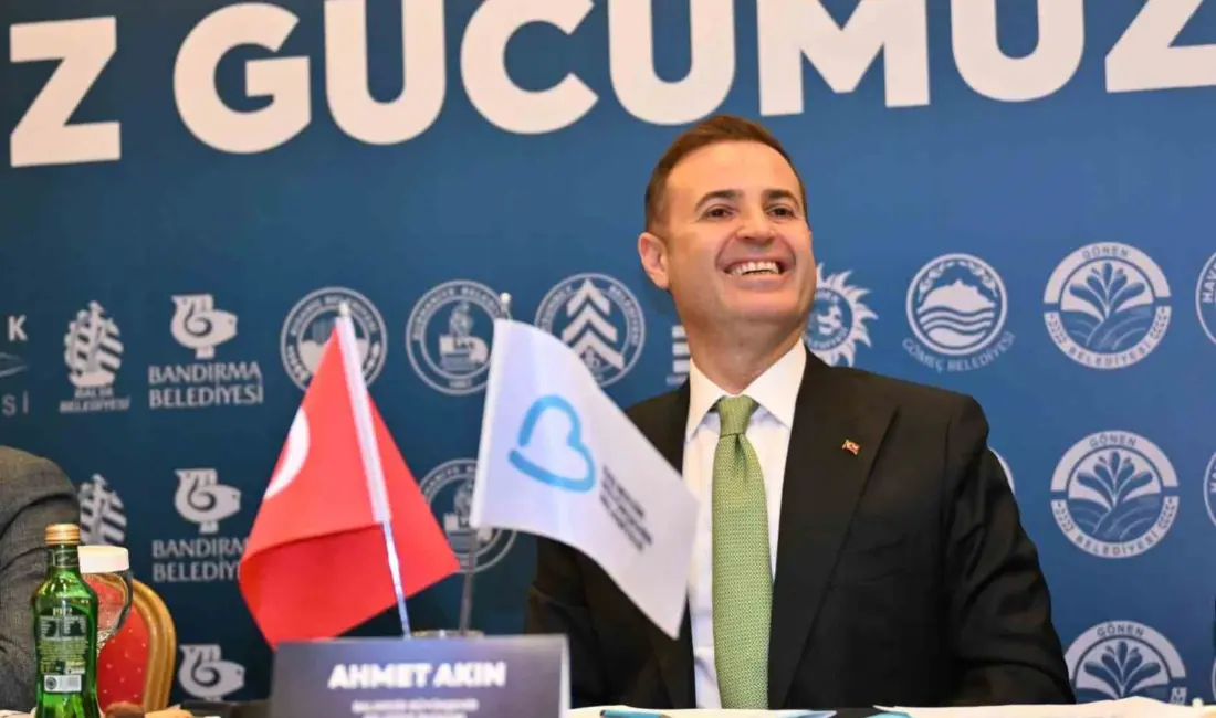 Balıkesir Büyükşehir Belediye Başkanı Ahmet Akın, Büyükşehir Belediyesi ev sahipliğinde