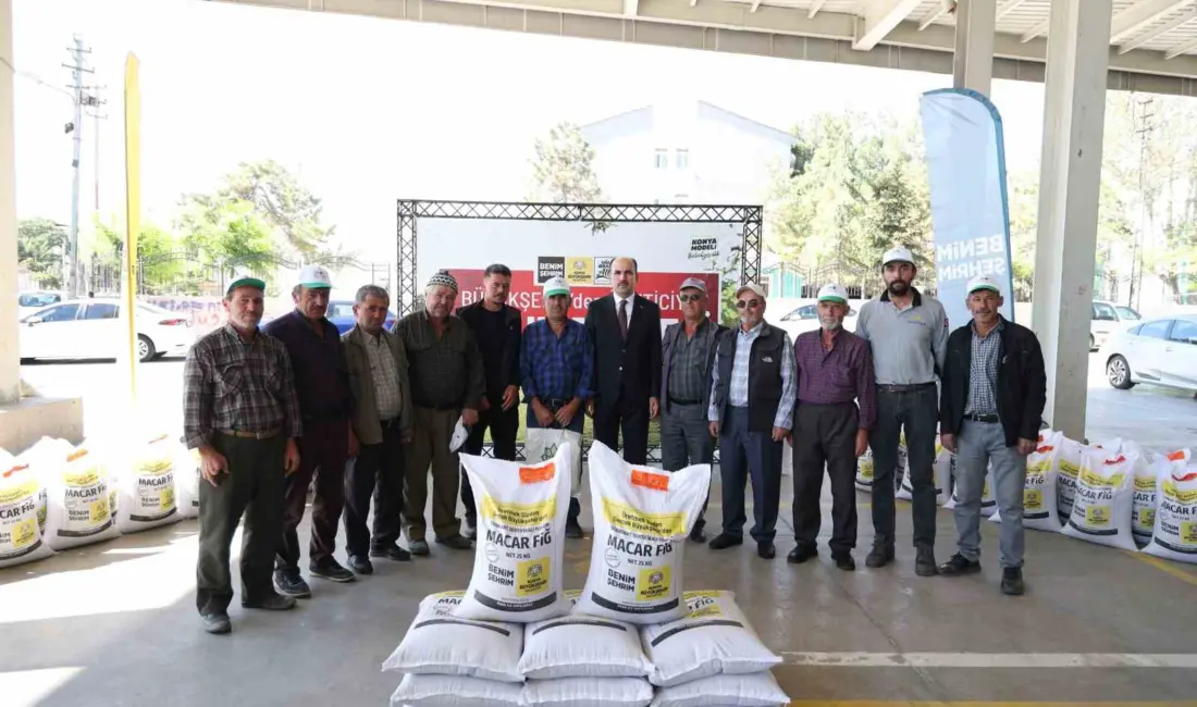 Konya Büyükşehir Belediyesi, Konyalı çiftçiye ve üreticiye desteğini artırarak sürdürüyor.