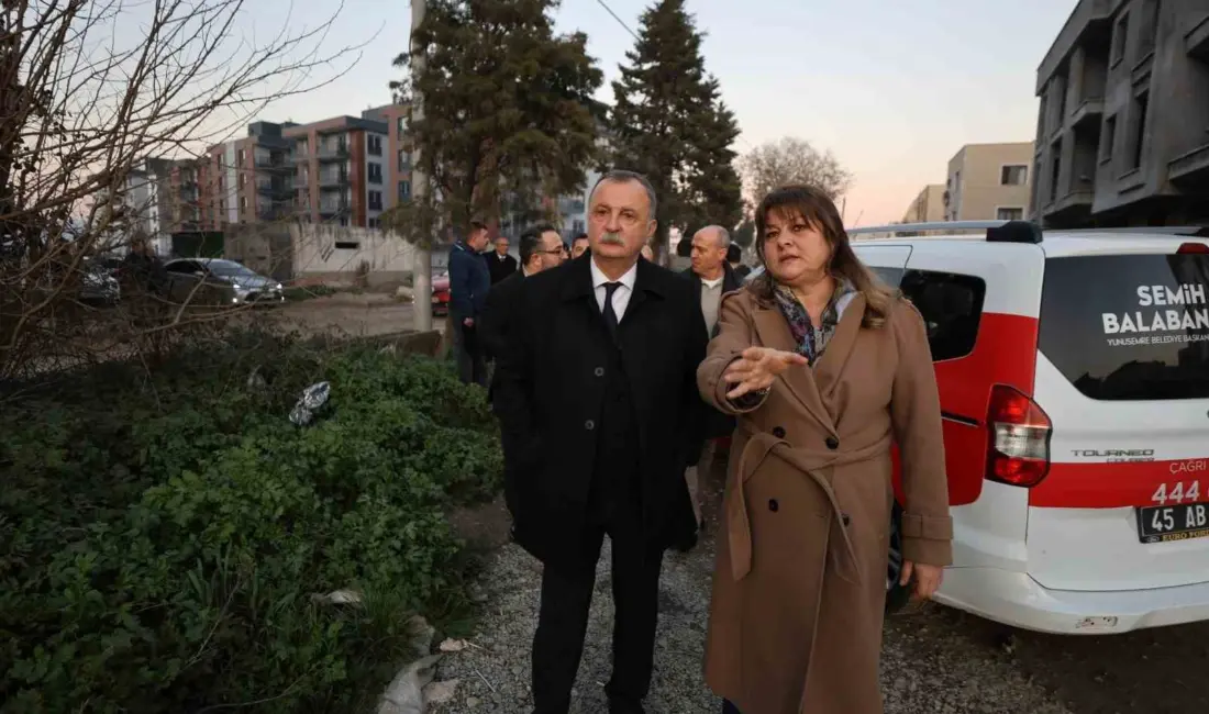 Yunusemre Belediye Başkanı Semih Balaban, Manisa Büyükşehir Belediyesi öncülüğünde Muradiye