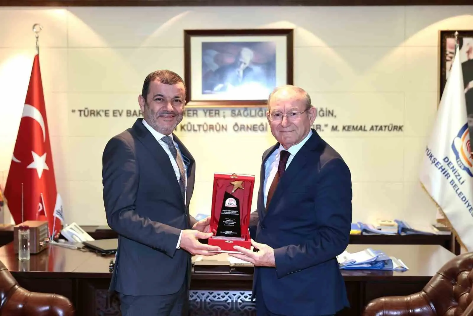 Ege Gazeteciler Federasyonu tarafından 10 Ocak Çalışan Gazeteciler Günü vesilesiyle