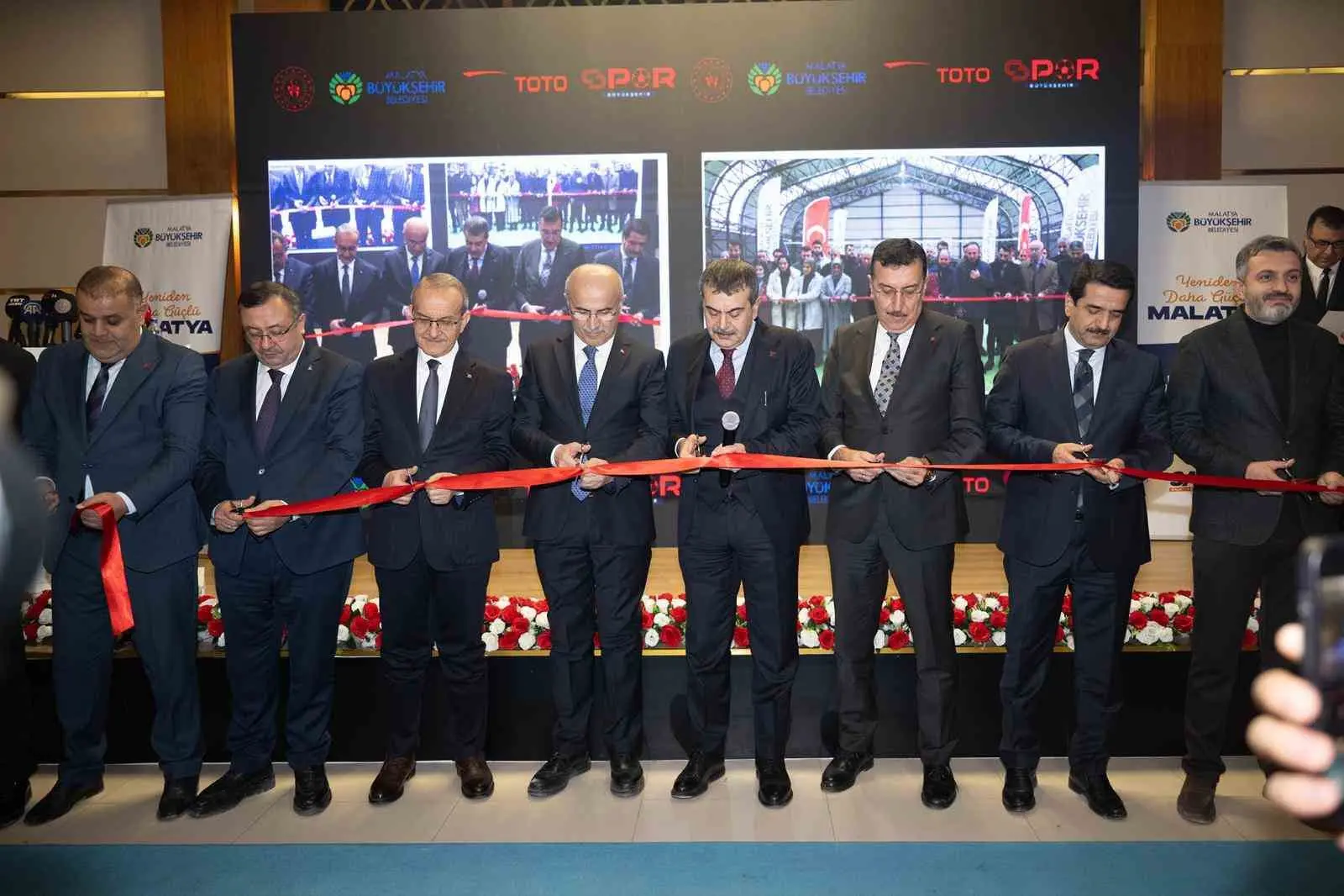 Malatya’da, Milli Eğitim Bakanı Yusuf Tekin’in katılımlarıyla toplam maliyeti 100