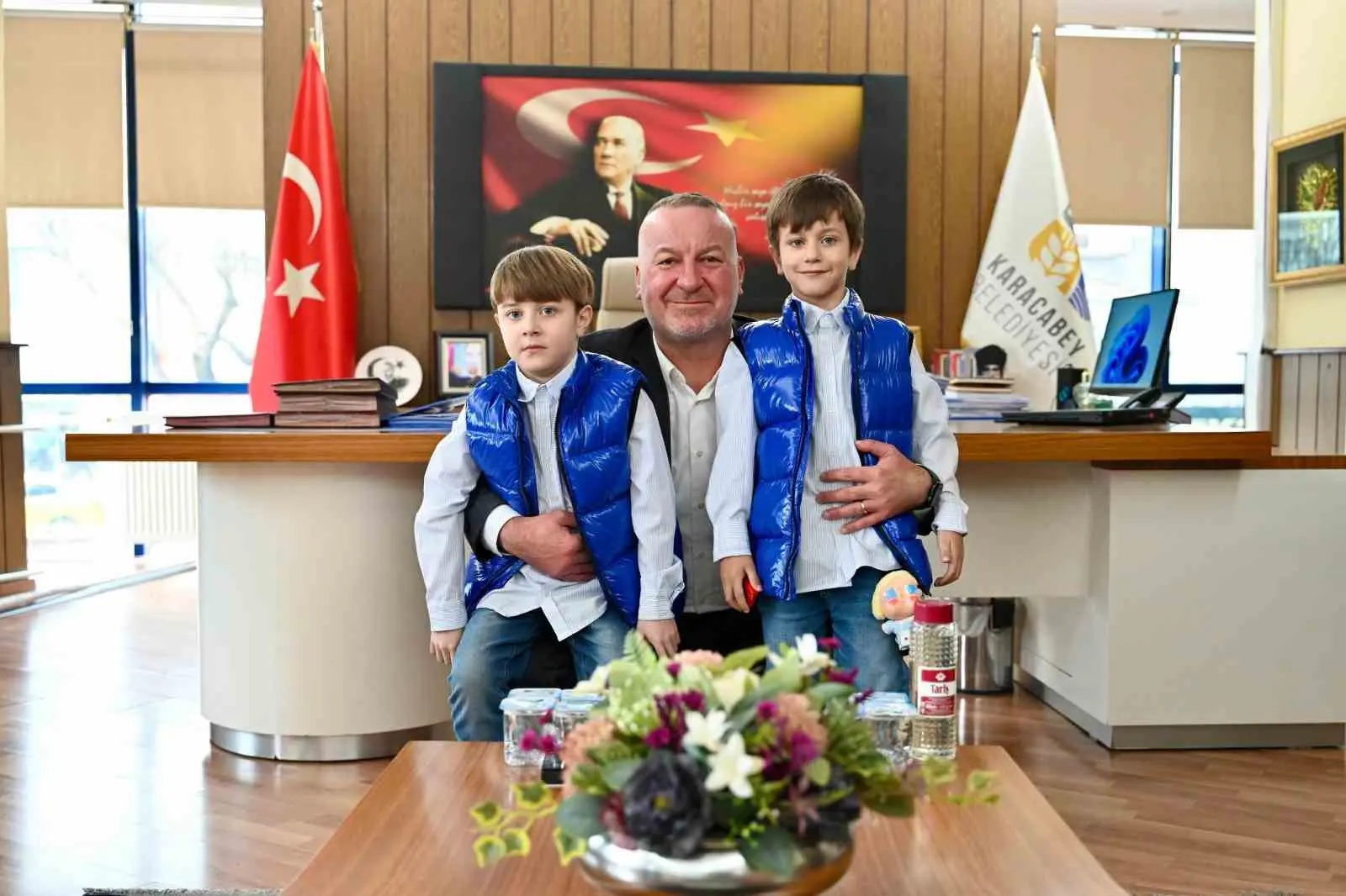 Karacabey Belediye Başkanı Fatih Karabatı, Duchenne Musküler Distrofi (DMD) hastalığıyla