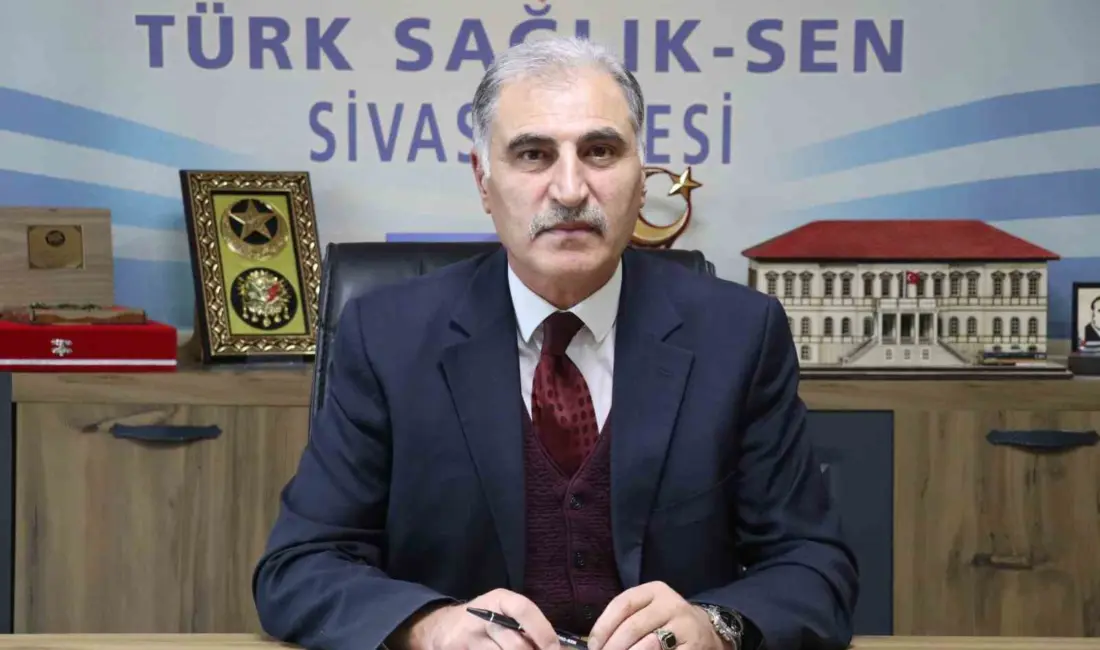 Kamu-Sen Sivas Temsilcisi Dursun Özen, memur ve emekli maaşlarının enflasyon