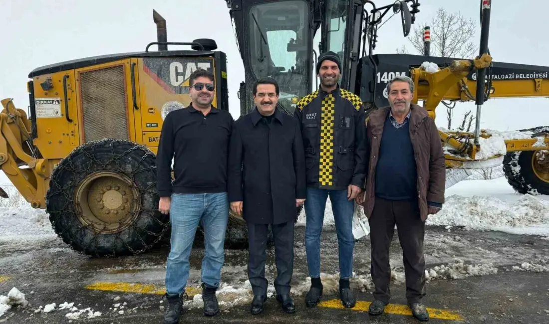 Battalgazi Belediye Başkanı Bayram Taşkın, ilçede yürütülen çalışmaları yerinde incelemek