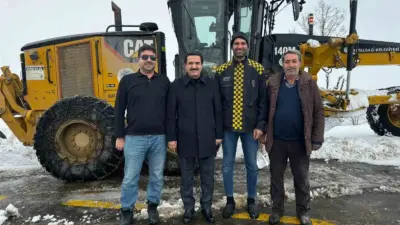 Battalgazi Belediye Başkanı Bayram Taşkın, ilçede yürütülen çalışmaları yerinde incelemek