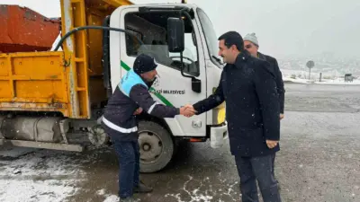 Malatya’da etkili olan yoğun kar yağışı ve dondurucu soğuklara karşı
