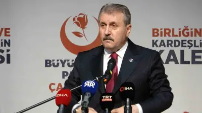 Büyük Birlik Partisi (BBP) Genel Başkanı Mustafa Destici, “Terörle, teröristle