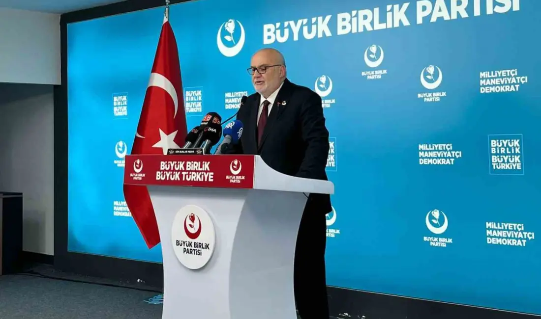 Büyük Birlik Partisi (BBP) Genel Sekreteri Ahmet Yelis, “Milletimize 33