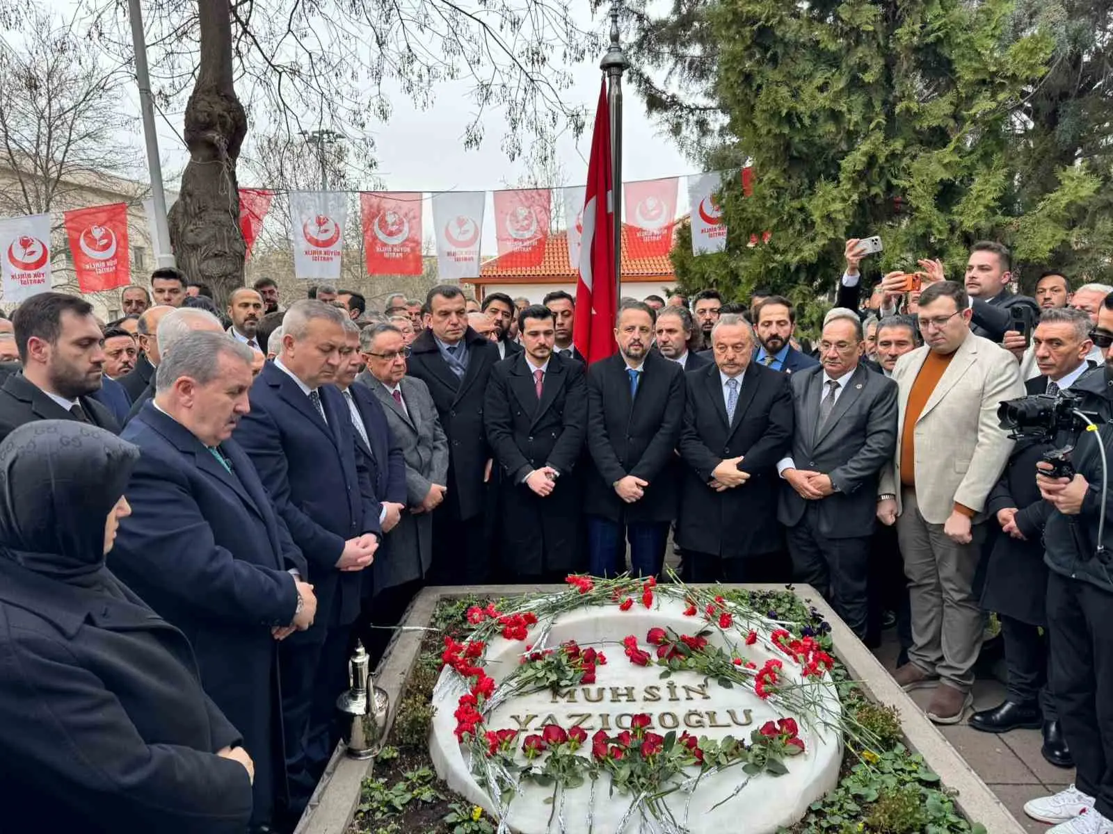 Büyük Birlik Partisi (BBP) Kurucu Genel Başkanı Muhsin Yazıcıoğlu, partinin