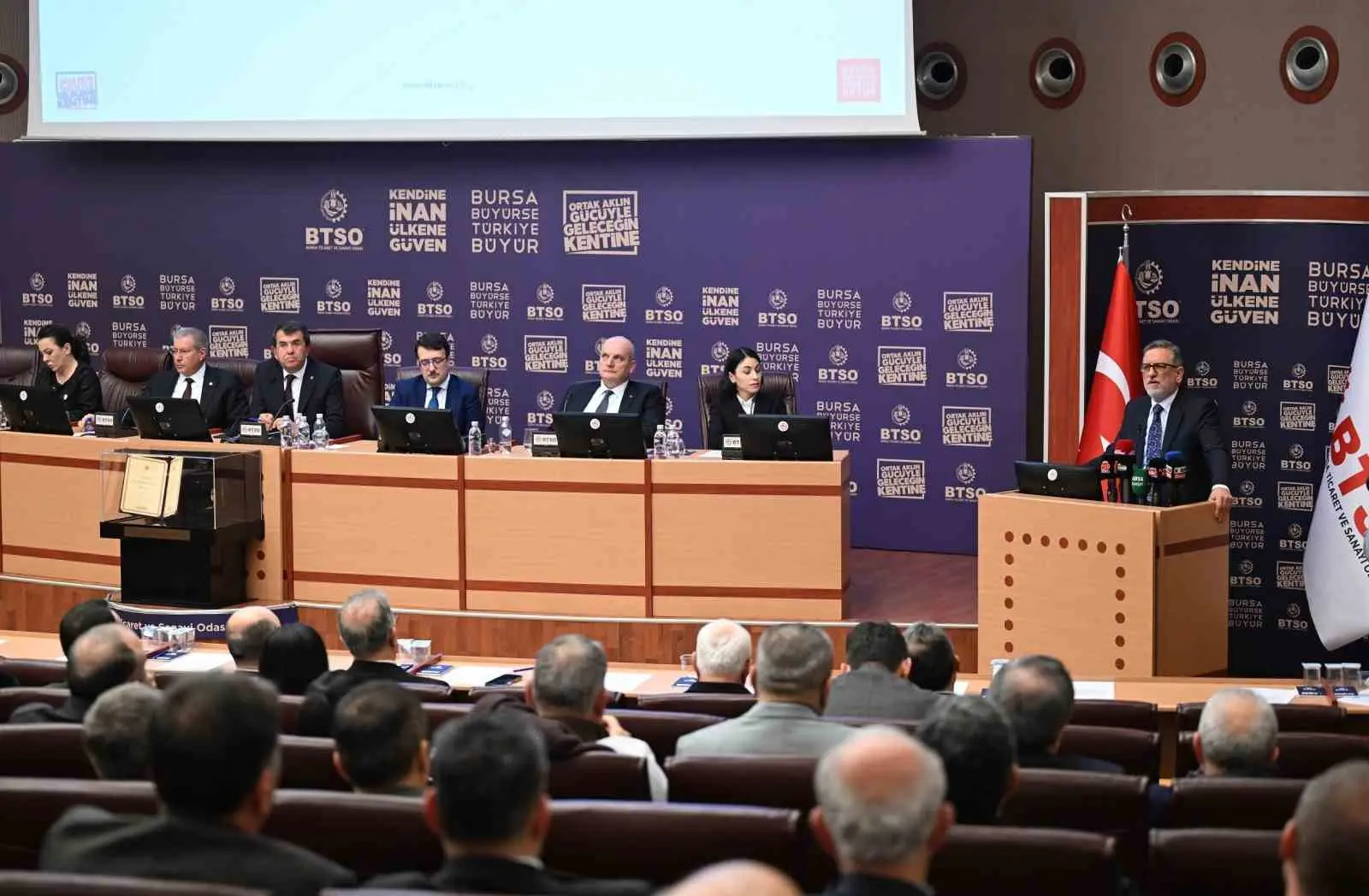 Bursa Ticaret ve Sanayi Odası’nın (BTSO) 2026 yılının ilk Meclis