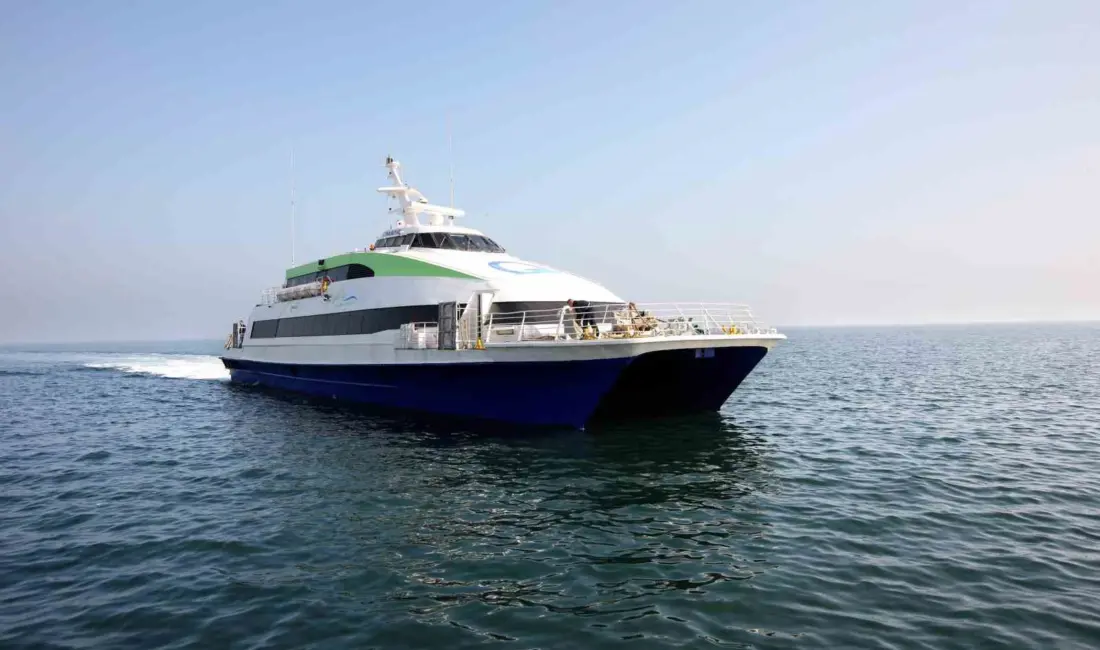 Bursa Deniz Otobüsleri (BUDO), olumsuz hava şartları nedeniyle 3 Ocak