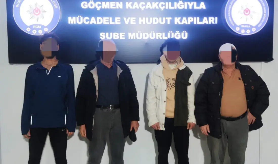 Burs’nın Osmangazi ilçesinde iki ayrı adrese eş zamanlı düzenlenen operasyonda