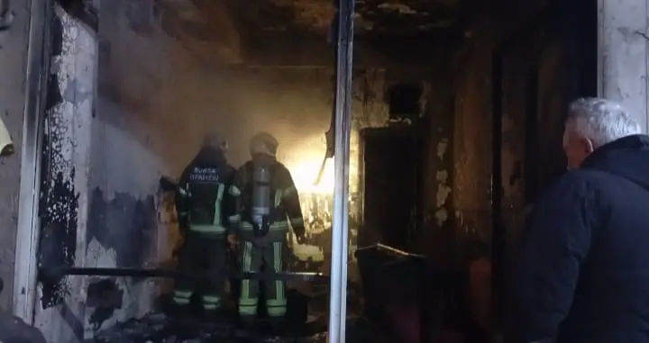 Bursa’da çay ocağında çıkan yangın paniğe neden oldu, olay yerine