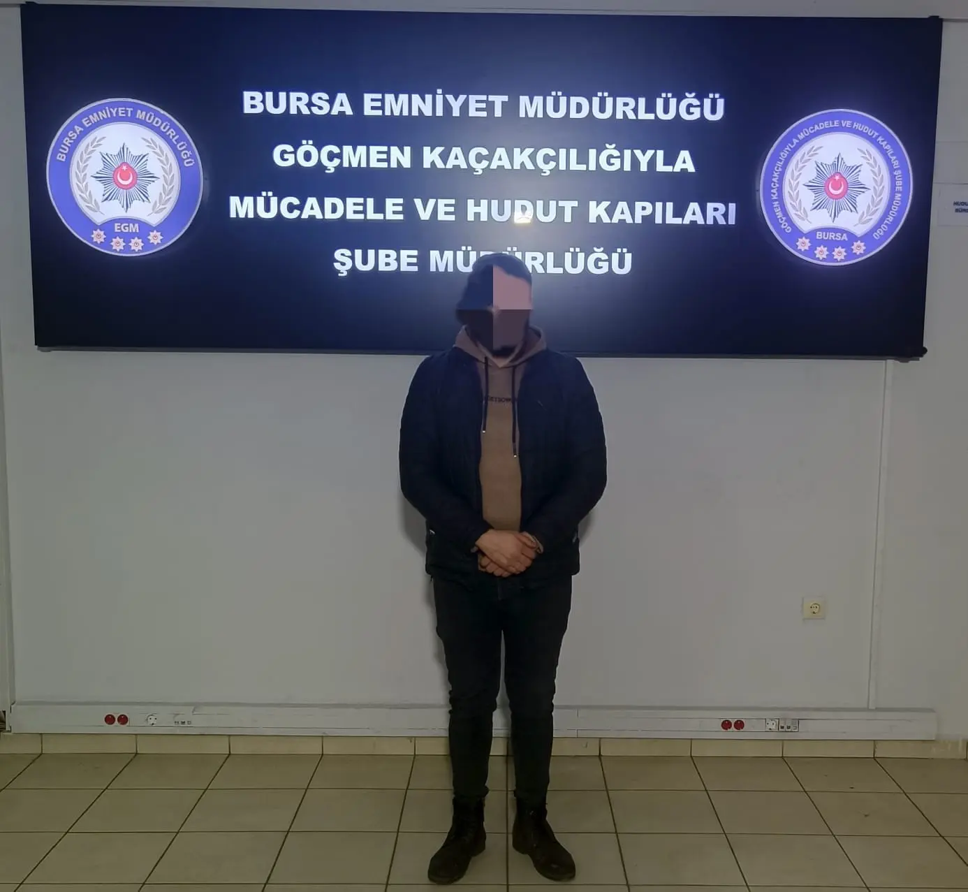 Bursa Emniyet Müdürlüğü ekiplerince göçmen kaçakçılığı suçunun önlenmesine yönelik Osmangazi