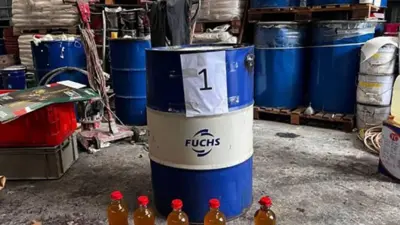 Bursa’da jandarma ekiplerinin kaçak akaryakıt ticaretine yönelik düzenlediği operasyonda 5