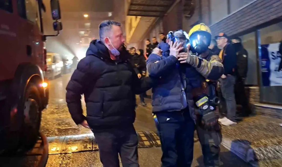 Bursa’nın Nilüfer ilçesinde bulunan bir otelde çıkan yangın, Bursa Büyükşehir