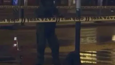 Bursa’da yol kenarına bırakılan şüpheli çanta, bomba ihbarı üzerine polis