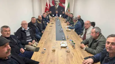 Bursa Ziraat Odaları Başkaları Yenişehir’de toplandı. Başkanlar vergi borcu ve