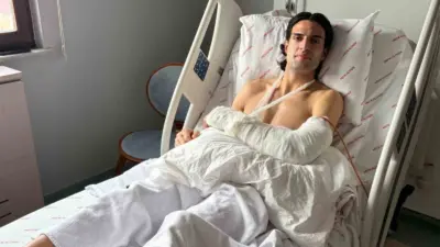 1461 Trabzon maçında sakatlanarak oyundan çıkan Baran Başyiğit’in kolunda deplase