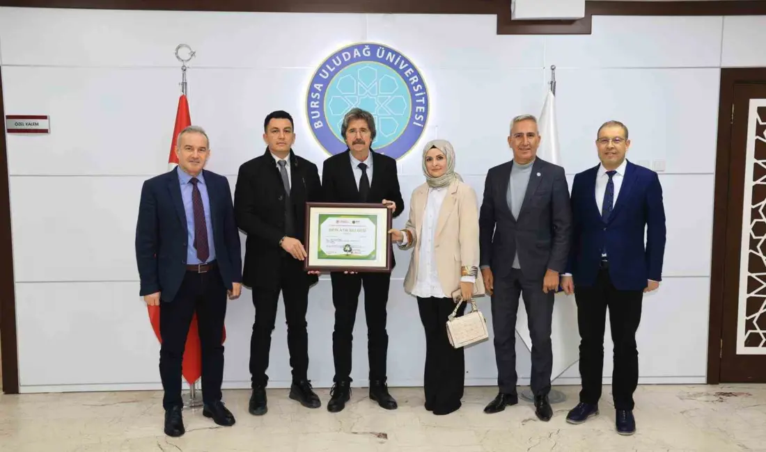 Bursa Uludağ Üniversitesi (BUÜ), “Sıfır Atık” vizyonu doğrultusunda çevre dostu