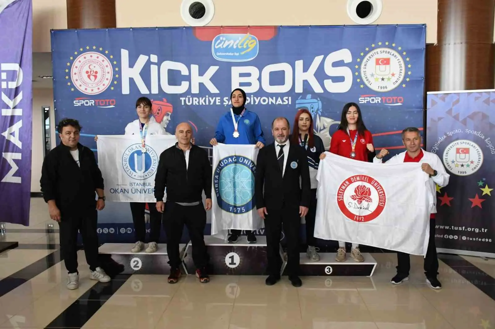 Türkiye Üniversite Sporları Federasyonu (TÜSF) tarafından düzenlenen Ünilig Kick Boks