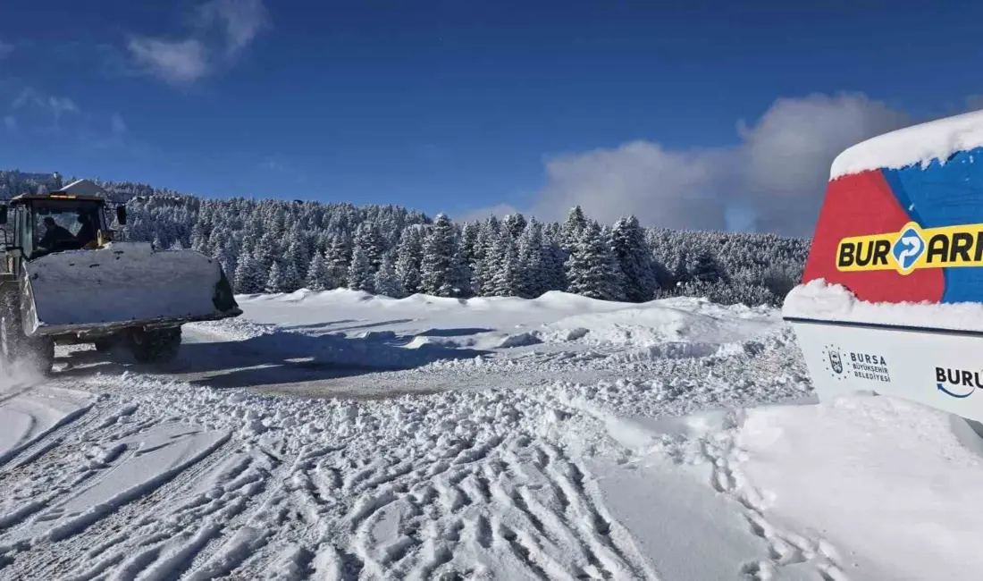 Bursa Büyükşehir Belediyesi, kış turizminin önemli merkezlerinden biri olan Uludağ’da