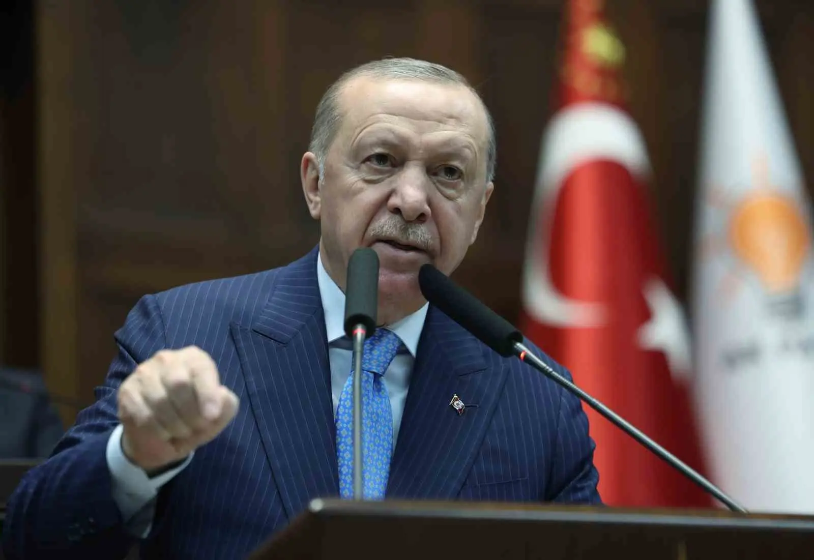 Cumhurbaşkanı Recep Tayyip Erdoğan, “Bayrağımıza uzanan o kirli elleri muhakkak