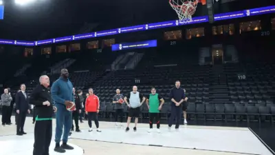 Cumhurbaşkanı Recep Tayyip Erdoğan, Amerikalı ünlü basketbolcu Shaquille O’Neal ile