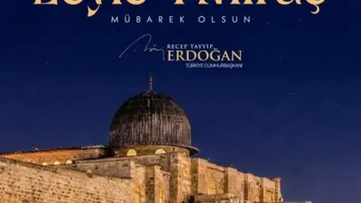 Cumhurbaşkanı Recep Tayyip Erdoğan, “Aziz milletimizin ve İslam aleminin Leyle-i