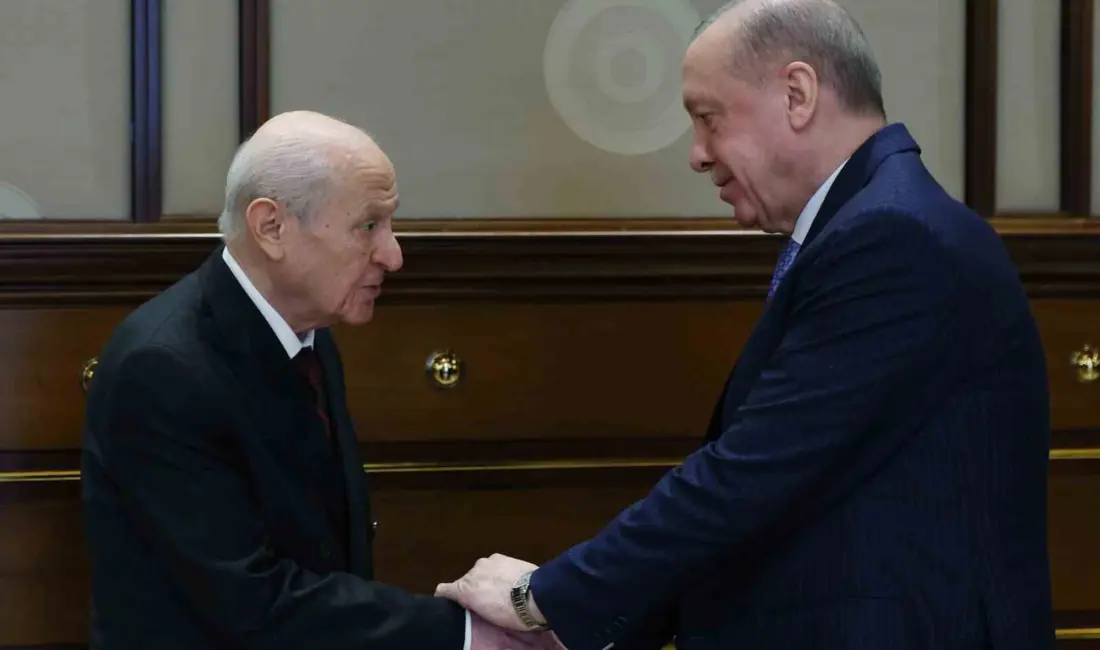 Cumhurbaşkanı Recep Tayyip Erdoğan ile MHP Genel Başkanı Devlet Bahçeli’nin
