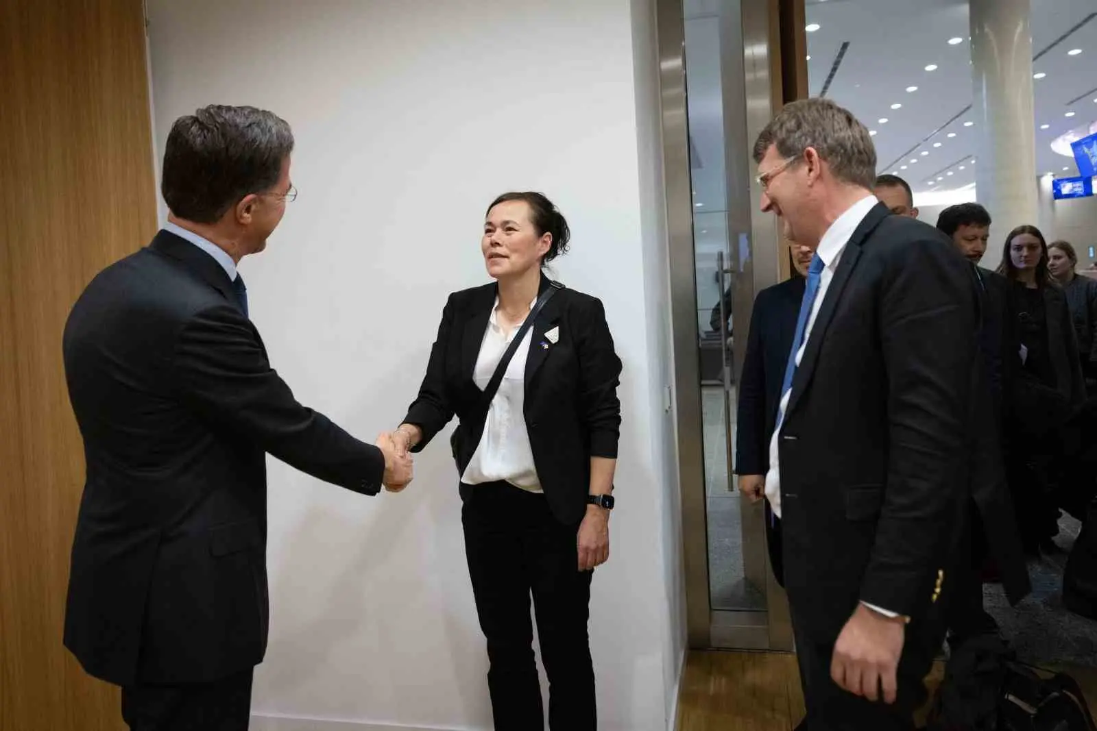 Danimarka Savunma Bakanı Troels Lund Poulsen, NATO Genel Sekreteri Mark