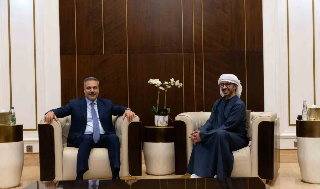 Dışişleri Bakanı Hakan Fidan, resmi ziyaret kapsamında geldiği Birleşik Arap