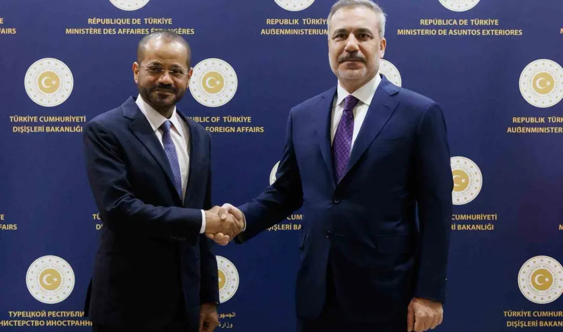 Dışişleri Bakanı Hakan Fidan, Umman Sultanlığı Dışişleri Bakanı Sayyid Badr