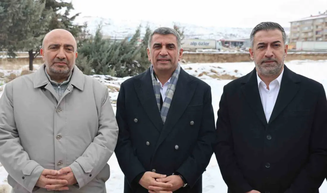 Elazığ’da 2020 Elazığ depreminin ardından yıkılan eski SSK Hastanesi’nin arazisinde