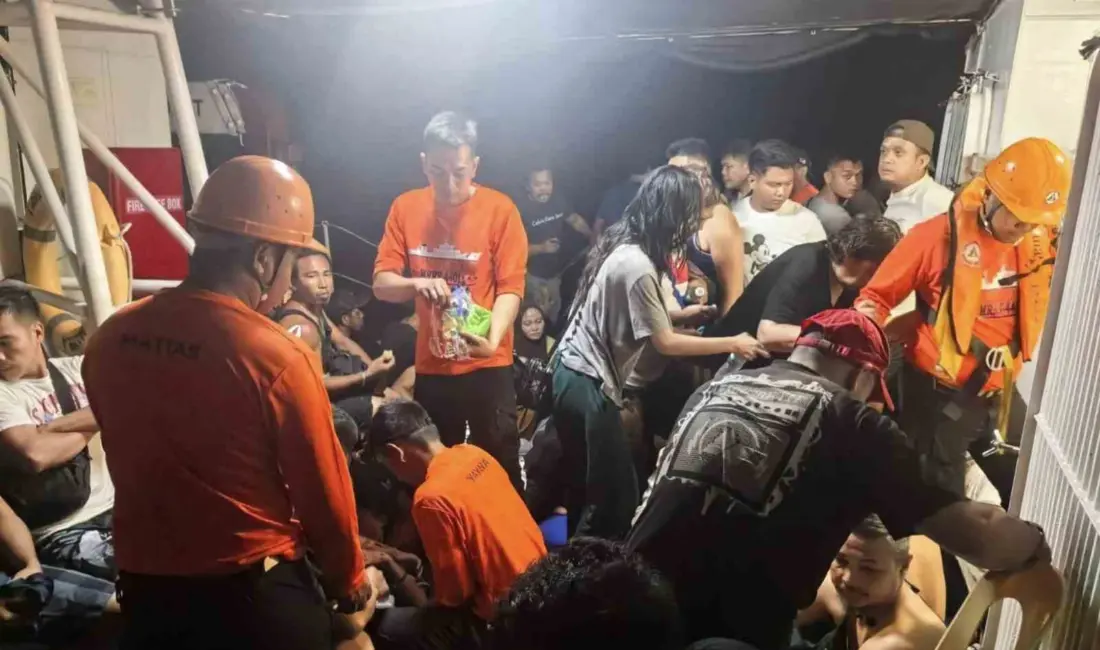 Filipinler’de bir feribotun batması sonucu en az 15 kişi hayatını