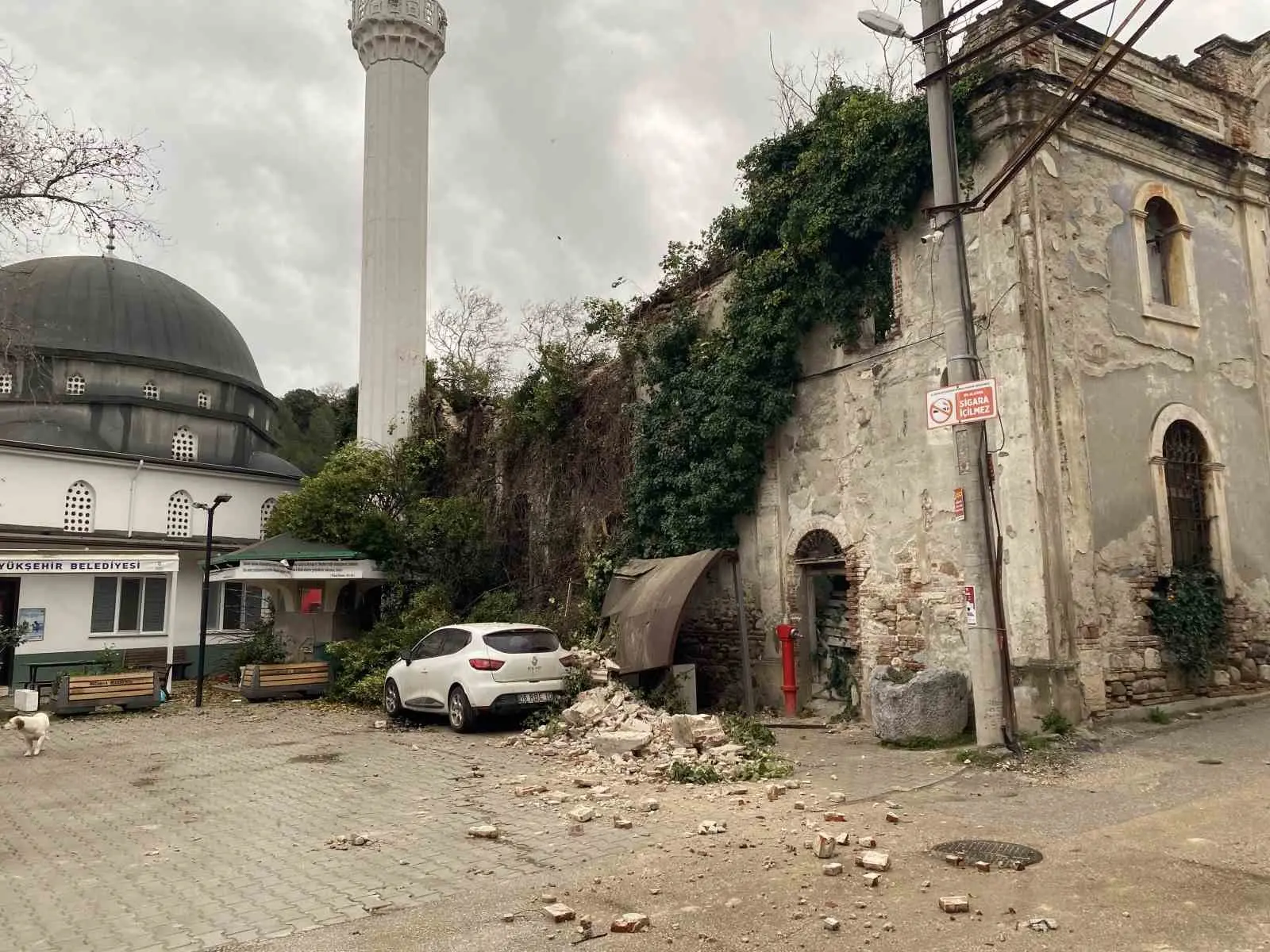 Bursa’nın Mudanya ilçesine bağlı Aydınpınar Mahallesi’nde bulunan tarihi Aydınpınar Kilisesi,