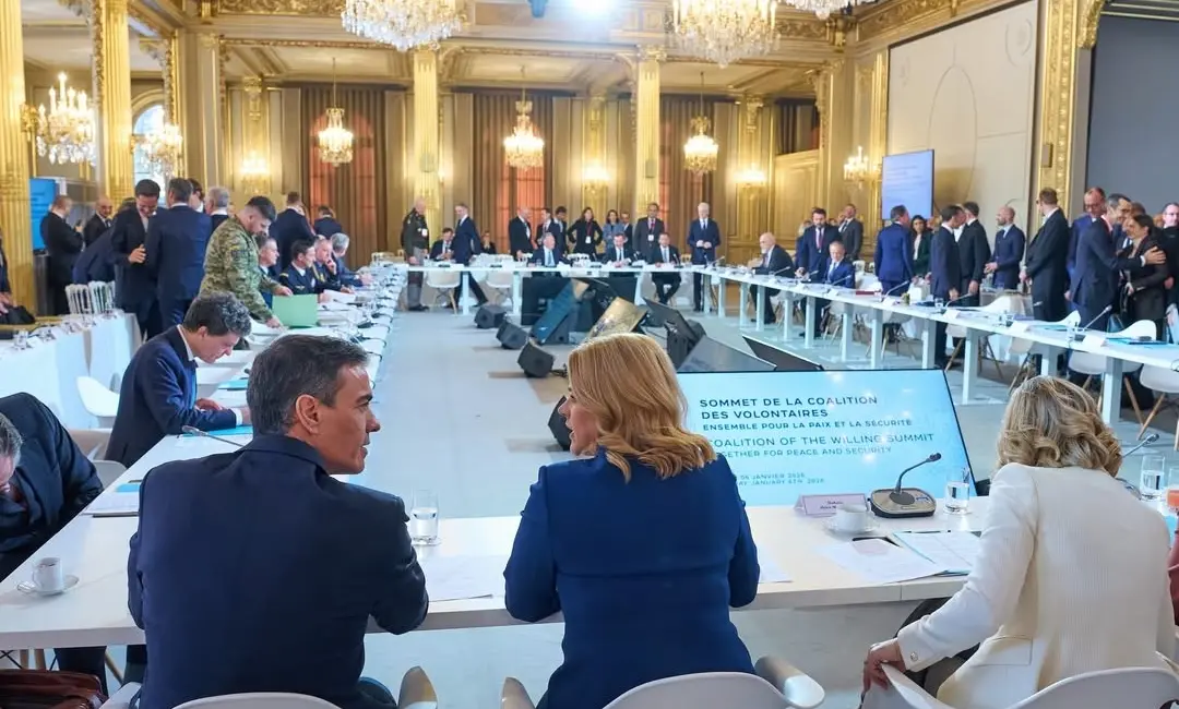 Fransa’nın başkenti Paris’te düzenlenen Ukrayna konulu Gönüllüler Koalisyonu Zirvesi, 27