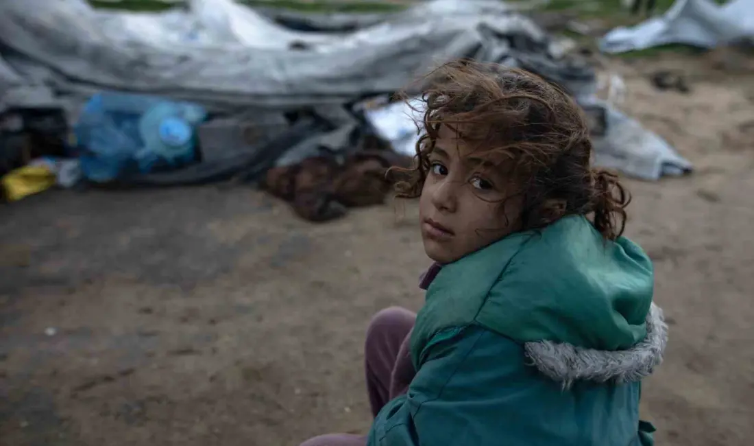 Gazze Şeridi’nde etkili olan aşırı soğuklar nedeniyle son 24 saatte