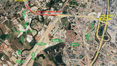 Bursa’da Nilüfer, Osmangazi ve Mudanya ilçelerini birbirine bağlayarak bölgedeki trafik