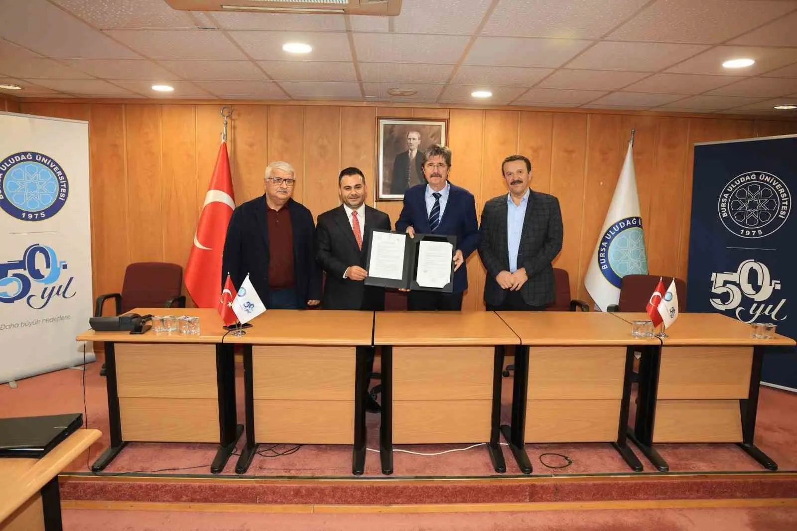 Bursa Uludağ Üniversitesi (BUÜ) ile Kıvam Grup İnşaat arasında, mühendislik