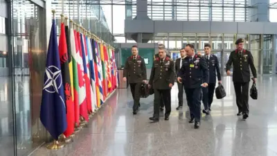 Genelkurmay Başkanı Orgeneral Selçuk Bayraktaroğlu Brüksel’de NATO Daimî Temsilcisi Basat