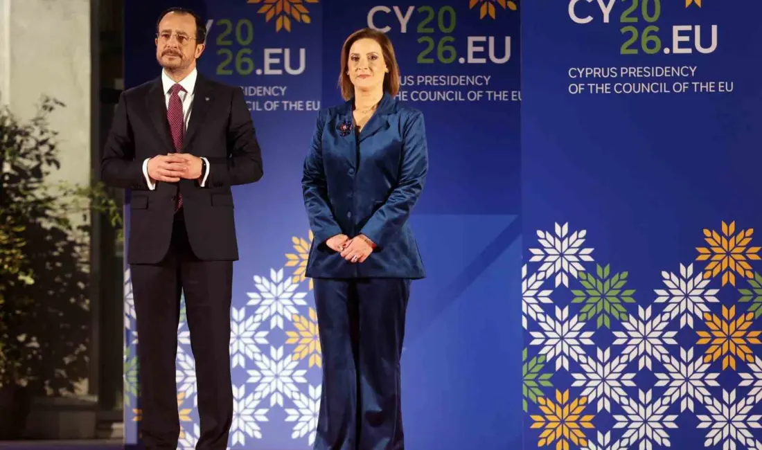 Güney Kıbrıs Rum Yönetimi (GKRY) lideri Nikos Hristodulidis’in eşi Lady