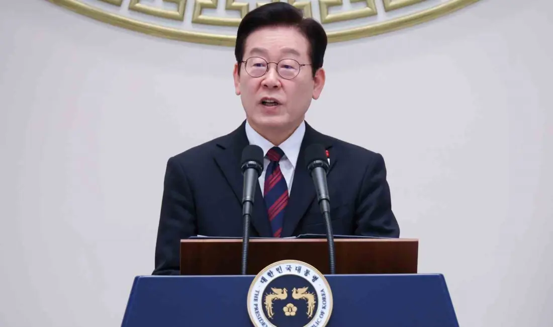 Güney Kore Devlet Başkanı Lee Jae Myung, göreve geldiği Haziran