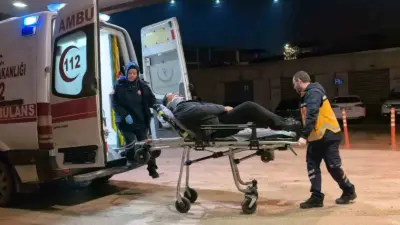 Bursa’nın İnegöl ilçesinde meydana gelen kazada araçlar çarpıştı; 2 kişi