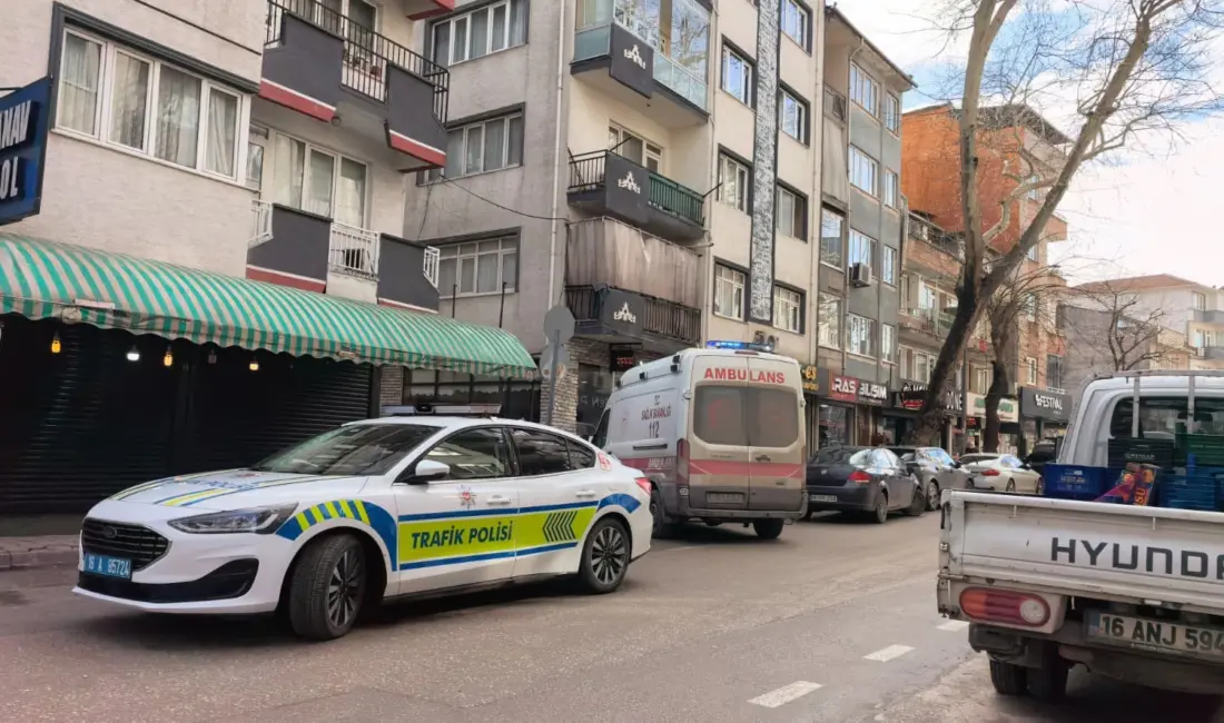 Bursa’nın İnegöl ilçesinde meydana gelen olayda 38 yaşındaki bir kişi