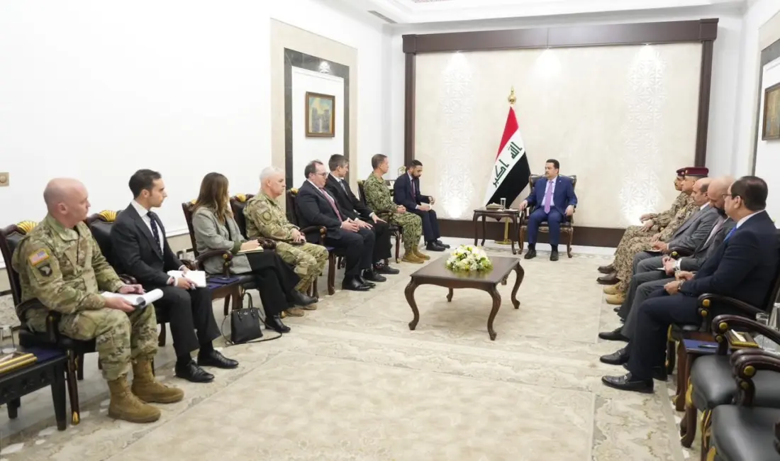 Irak Başbakanı Muhammed Şiya Sudani, ABD Merkez Komutanlığı (CENTCOM) Komutanı