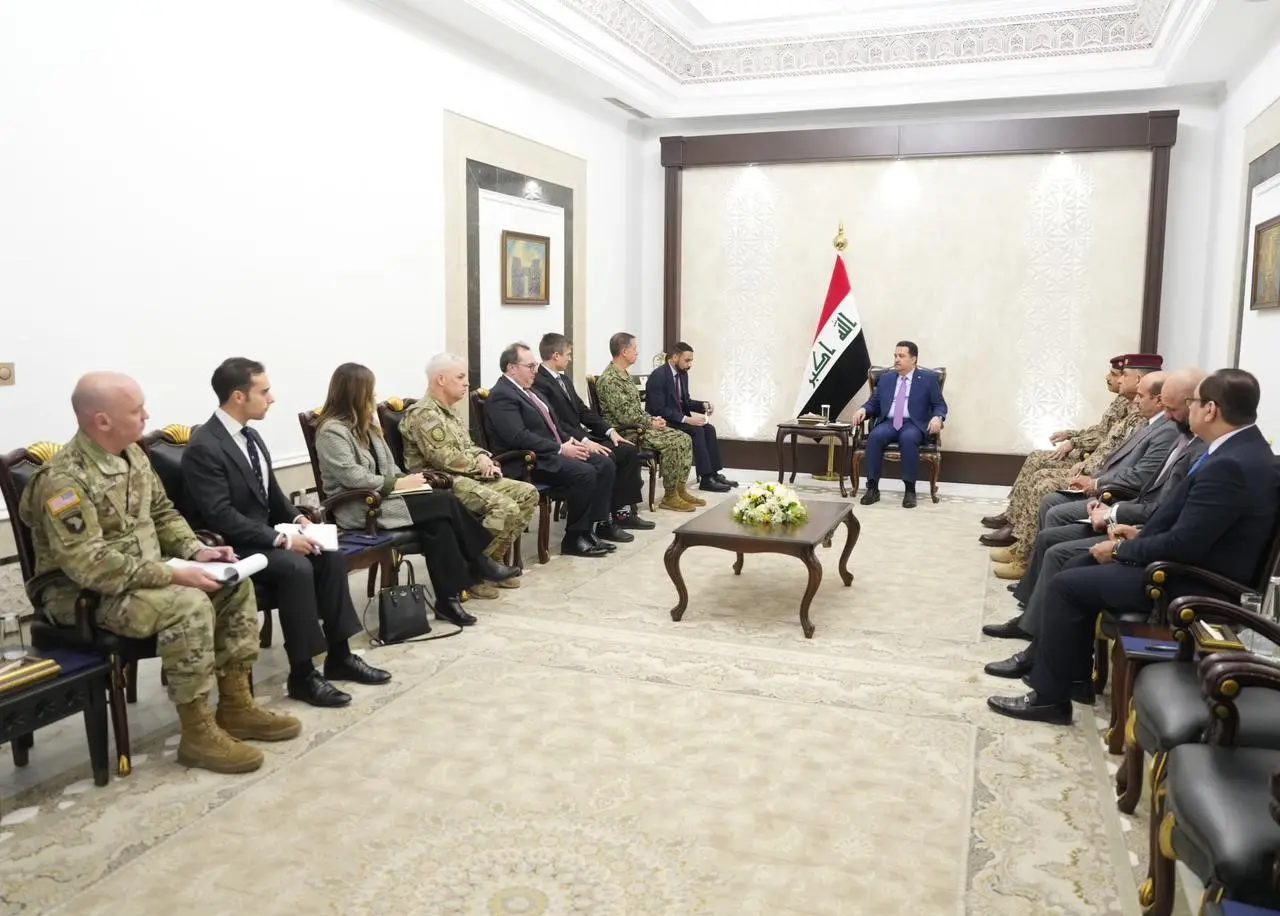 Irak Başbakanı Muhammed Şiya Sudani, ABD Merkez Komutanlığı (CENTCOM) Komutanı