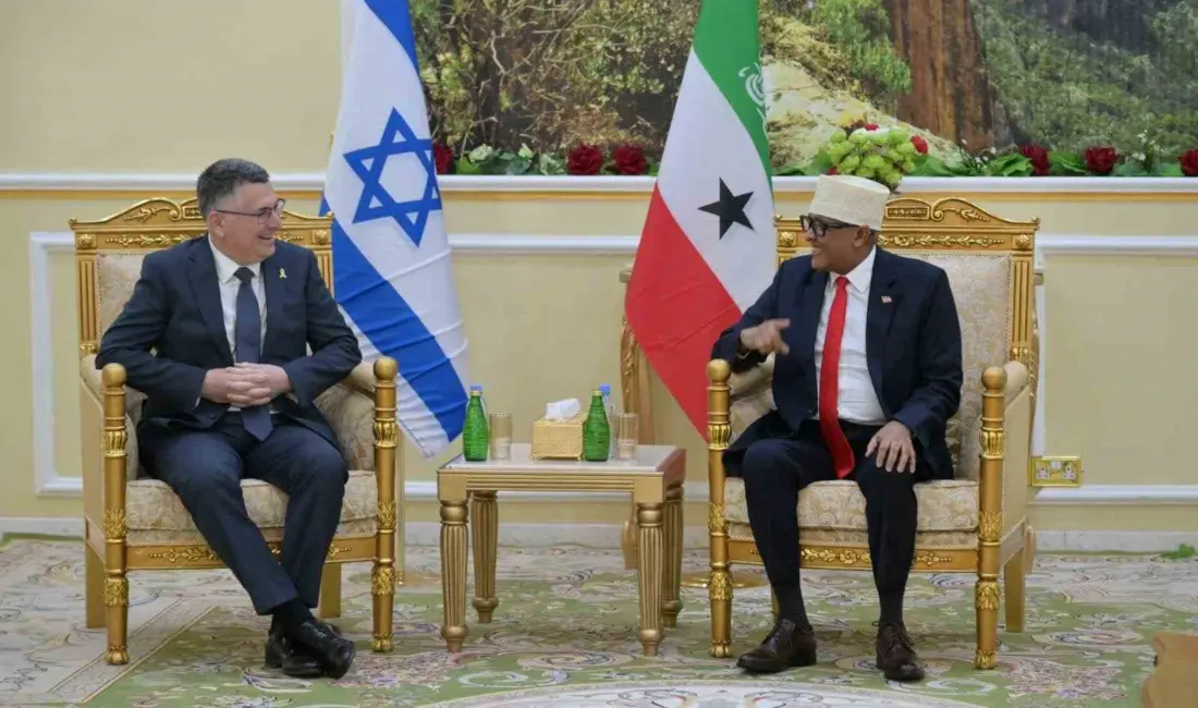 İsrail Dışişleri Bakanı Gideon Saar, ülkesinin tanıdığı Somaliland bölgesine ilk